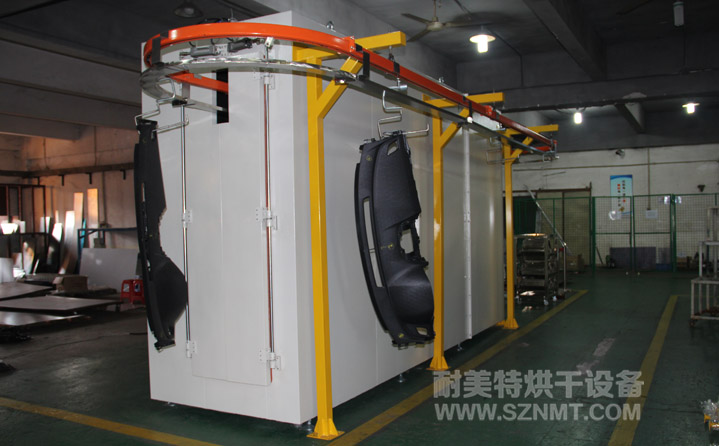 汽車內飾板懸掛隧道式烘干爐